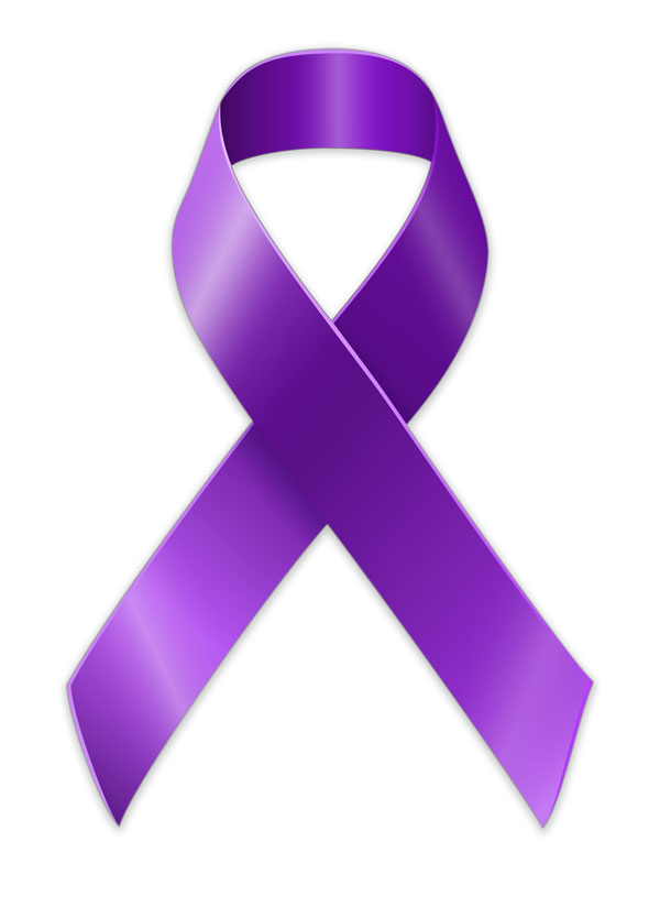 Domestic Violence Purple Ribbon